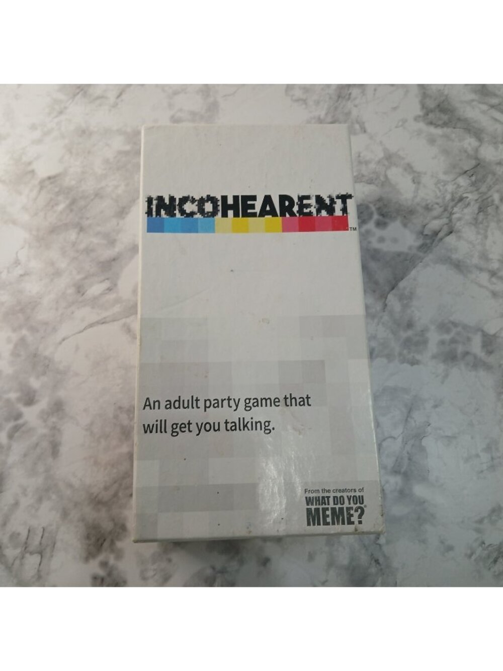 Incohearent Adult Party Game by What Do You Meme? Complete 500 Cards Timer